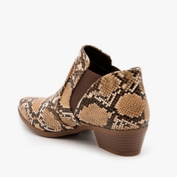 Qupid Salena-11x Snakeprint Bootie Sz.9 - Picture 4 of 12